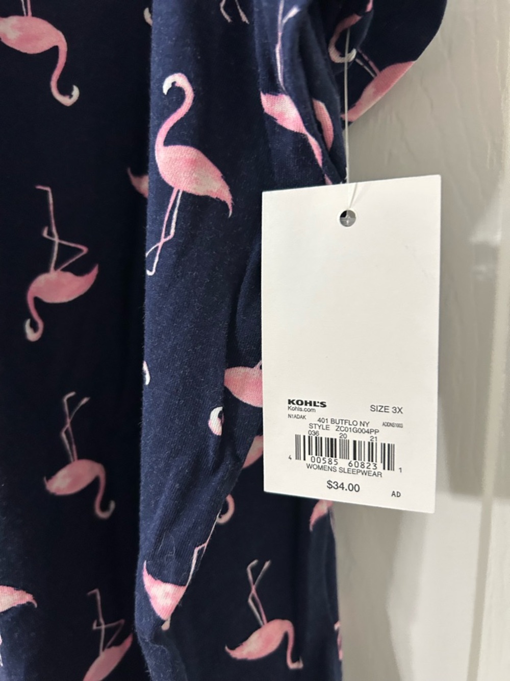 3 NWT Women's Kohl’s Croft & Barrow Intimates Night Gowns SIZE 3XL - Picture 8 of 13